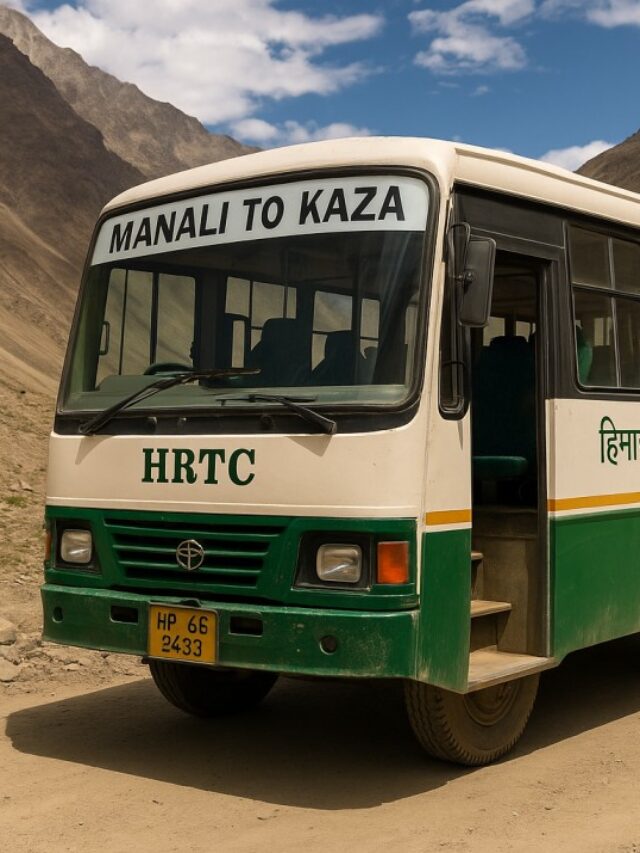 HRTC Bus to Spiti Valley: A Himalayan Adventure
