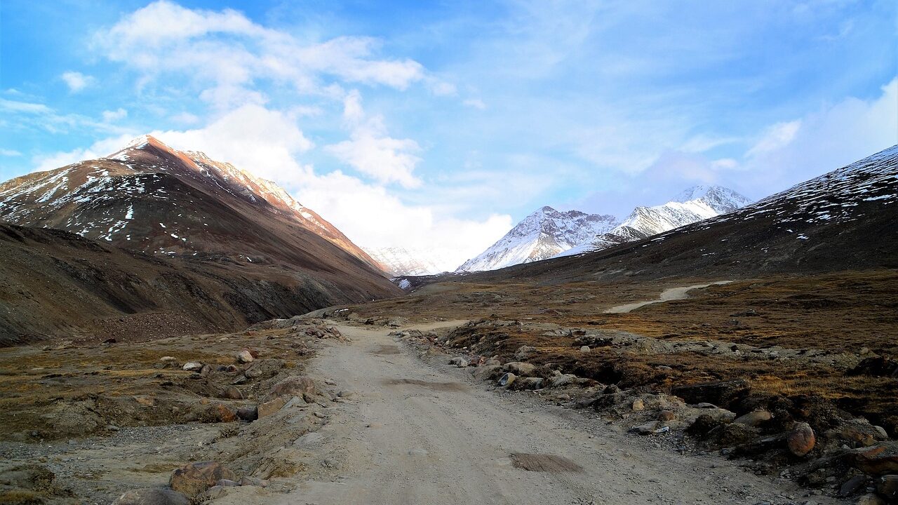 Spiti Valley road