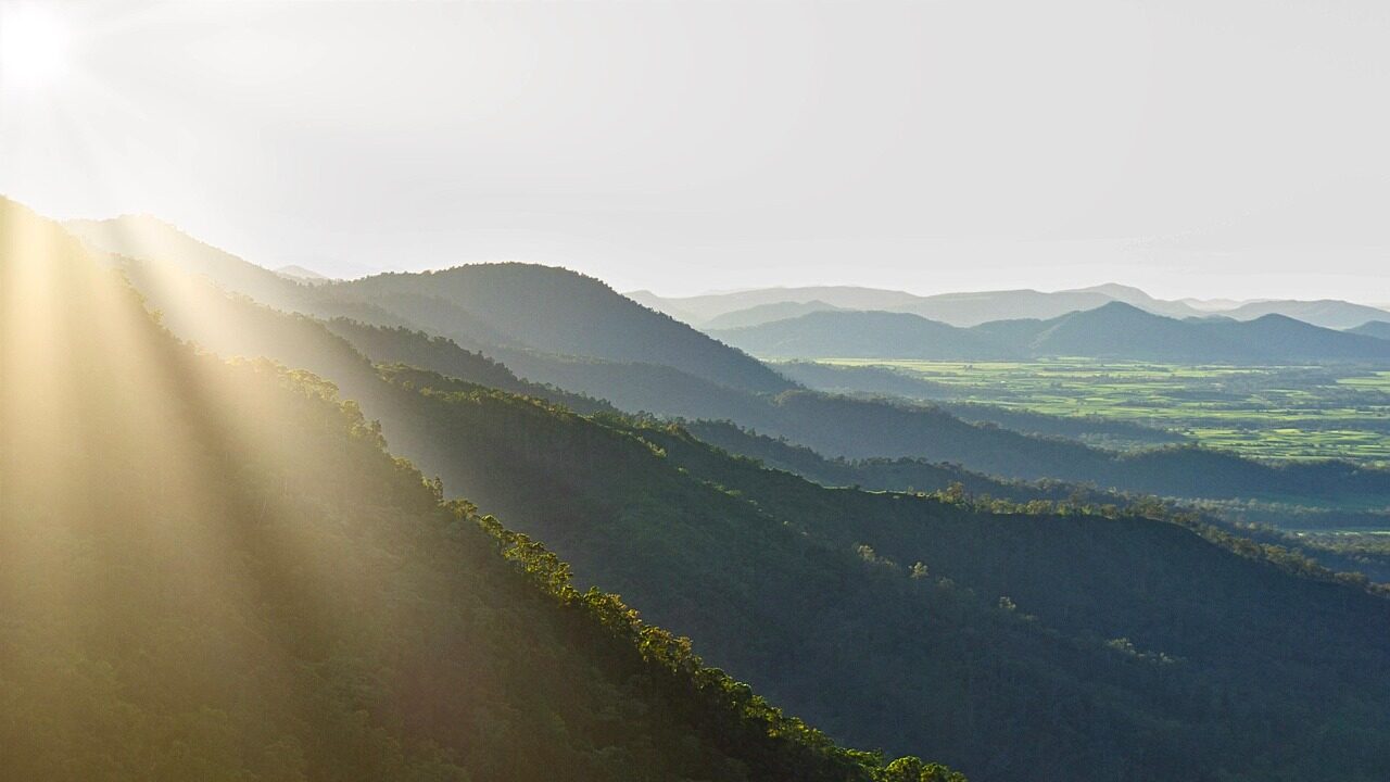 Sunrise at Dong Valley